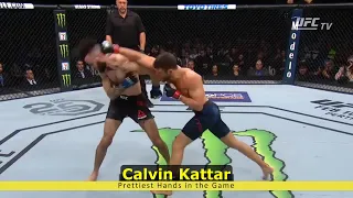 Calvin Kattar: Prettiest Hands in the Game