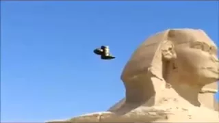 Mysteriöses Objekt über der Sphinx gefilmt