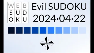 Sudoku Evil,  Apr. 22, 2024