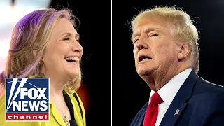 CACKLING CLINTON: Hillary reacts to Trump's second indictment