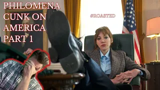 #Reaction to Philomena Cunk on America Part 1 (American #Reacts) #Cunk