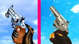 Half Life 1 vs Black Mesa - Weapons Comparison