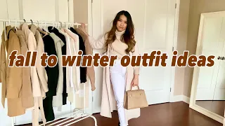 FALL & WINTER OUTFIT IDEAS | Styling Neutral Outfits 2020 | Aritzia, Zara, H&M, Teddy Blake