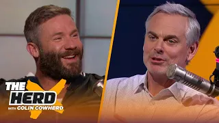 Julian Edelman discusses his prep for Tom Brady's roast, Belichick-Kraft, favorite win | THE HERD