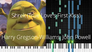 🎹 Shrek (True Love's First Kiss), Harry Gregson-Williams, John Powell, Synthesia Piano Tutorial