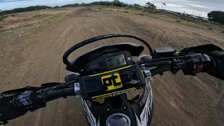1st experience riding in a motocross track at vermosa with Stock WR155