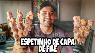 ESPETINHO DE CAPA DE FILÉ