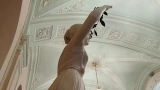 Скульптура Танцовщица. Ринальдо Ринальди. Экспонаты Эрмитажа. Live