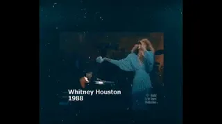 [RARE] Greatest Love of All - Whitney Houston (live at 1988 Telethon)