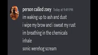 radioactive but the werehog sonic scream