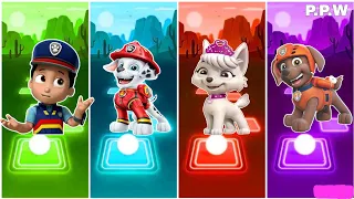 Paw Patrol: The Mighty Movie || Ryder 🆚 Marshall 🆚 Chase 🆚 Skye - Tileshop EDM Rush!