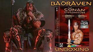 The Conan Chronicles 4K Bluray Unboxing