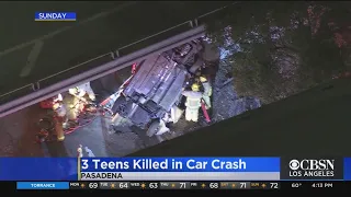 3 Teens Killed In Pasadena Crash
