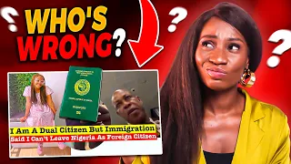 "Nigerian Immigration Said I Can't Leave As Foreign Citizen" | SUMMER AKU vs. Nigeria 😕