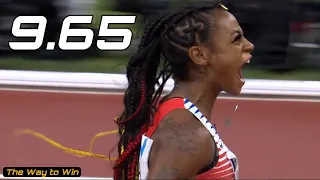 Sha'Carri Richardson Runs The Fastest 4x100 Relay Leg in History | Running Technique Analysis