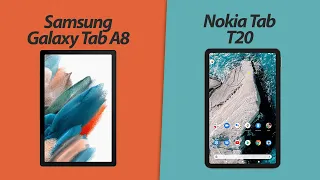 Samsung Galaxy Tab A8 VS Nokia Tab T20 | Full Comparison