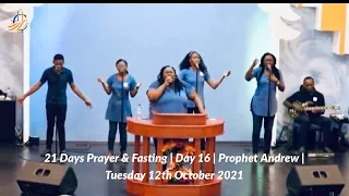 21 Days Prayer & Fasting | Day 11 | Prophet Andrew | Thursday 7th October 2021
