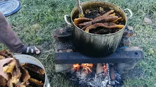 Один из Простых способов перетопки  старой  суши.