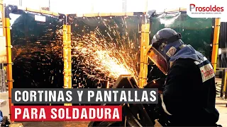 Cortinas y pantallas para Soldadura PARTE 2  | PROSOLDES