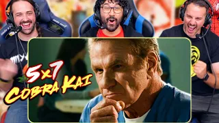 COBRA KAI 5x7 REACTION!! Season 5, Episode 7 Breakdown & Review "Bad Eggs" | Easter Eggs