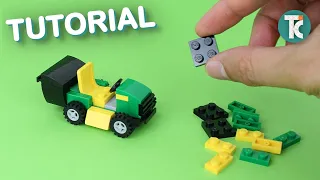 LEGO Riding Lawn Mower (Tutorial)