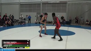 [boutNo] 126 Wilfried Tanefeu North Dakota Blue  Vs Adrian Bice Nebraska