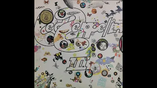 Led Zeppelin III side 1 Original Vinyl Record Album 1970