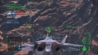 Ace Combat infinity Combate Aéreo Área B7R DIFÍCIL HD T-50 new mission