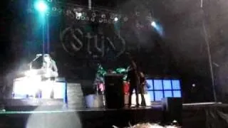 STYX Suite Madam Blue 31.12.2009 Niagara Ontario - Ellinor's and Amanda's first ever concert