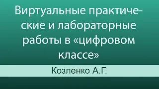 Групповая работа с виртуальными практическими и лабораторными работами в «цифровом классе»