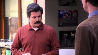 Ron Swanson & His Hatred for Things