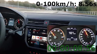 2018 Seat Ibiza FR 1.0 EcoTSI 115hp(85kW) - Acceleration