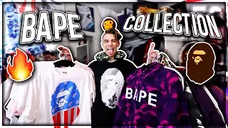 MY ENTIRE BAPE COLLECTION!! (CLOTHES/ACCESSORIES)