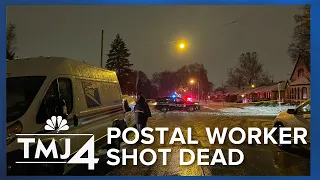 USPS worker shot and killed while delivering mail in Milwaukee