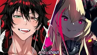 Nightcore - Scream And Shout (Switching Vocals)