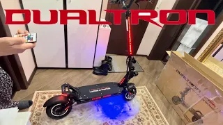 Самокат Dualtron Victor Luxury Plus Minimotors Распаковка Обзор