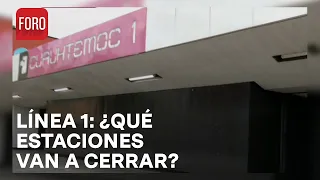 Alistan cierre de 10 estaciones en Linea 1 del Metro, ¿cuáles son? - Las Noticias