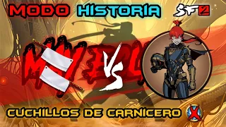 Shadow fight 2 || cuchillos de carnicero vs may [Gameplay]