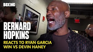 Bernard Hopkins Reacts To Ryan Garcia Upset Win vs Devin Haney