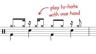 Syncopated Hi-Hat Grooves - 10 Rhythms To Add Flair To Your Playing