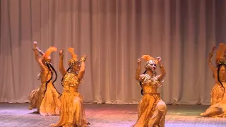 азиатский танец. Ансамбль имени Файзи Гаскарова