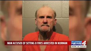 Alleged serial arsonist arrested in Norman