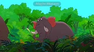 The Jungle Book 2: Elephants Marching And Searching In The Water