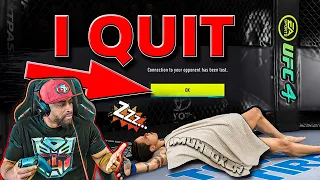UFC 4 I QUIT - Они испортили рейтинг