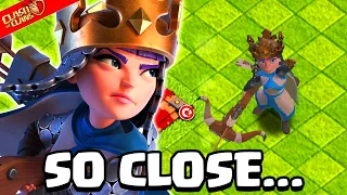 The Dark Ages Queen: An Almost-Legendary Skin... (Clash of Clans)