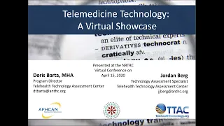 Telehealth Technology Showcase