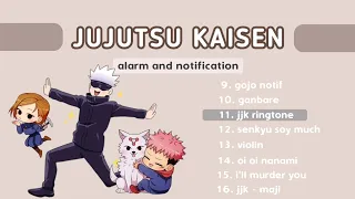 Jujutsu Kaisen anime ringtones (alarm and notification sound) 🖤🔔