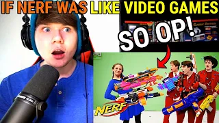 Reacting To If NERF Was Like Video Games