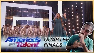 DaNell Daymon & Greater Works: Choir Amazes With Iconic Tune - America's Got Talent 2017 *REACTION*