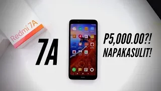 Xiaomi Redmi 7A: Maliit Pero Maaasahan!